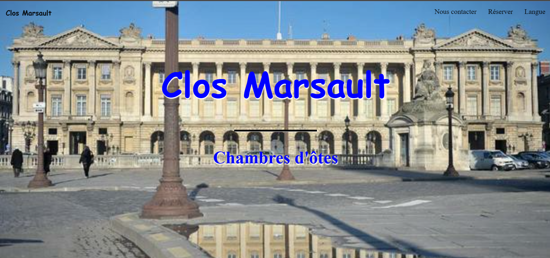 Projet Site Web Personnel
